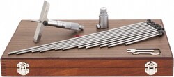 MSC&nbsp;SPI Mechanical Depth Micrometer, 300 mm Range, 12 Rods, 1 ea