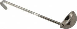 MSC&nbsp;Vollrath Ladle, Stainless Steel, One-Piece, 6 oz., 1 ea.