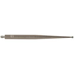 MSC&nbsp;TESA Brown & Sharpe Bestest Indicator Contact Point, Carbide, 0.040 in. Ball, 1-7/16 in. Length, 1 ea