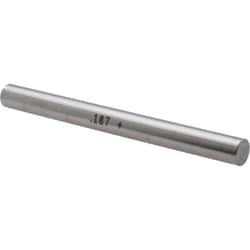 MSC&nbsp;Vermont Gage Class ZZ Plus Pin Gage, Tool Steel, 0.1870 in. Diameter, 2.0000 in. Length, 1 ea.