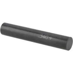 MSC&nbsp;SPI Plug Gage, Class ZZ Plus, Black Oxide, 0.424 in. Diameter, 1 ea