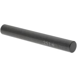 MSC&nbsp;SPI Class ZZ Plus Plug Gage, Black Oxide, 0.2510 in., 1 ea.