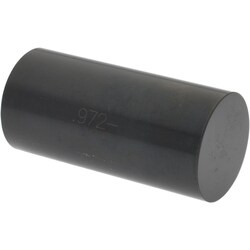 MSC&nbsp;SPI Class ZZ Minus Plug and Pin Gage, 0.9720 in. Diameter, Black Oxide, 1 ea.