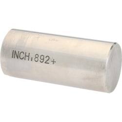 MSC&nbsp;SPI Class ZZ Plus Plug Gage, Steel, 0.8920 in. Diameter, 1 ea.