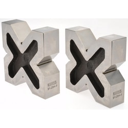 MSC&nbsp;SPI 4-Way V-Block, Cast Iron, 90&deg;, 2 in. Capacity, 1 Pair