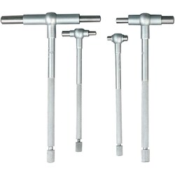 MSC&nbsp;Mitutoyo Telescoping Gage Set, Hardened Steel, 0.315 in. to 2.125 in. Range, 4/Set