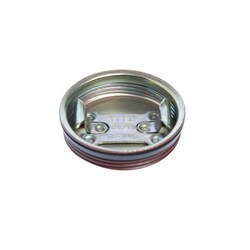 MSC&nbsp;Skolnik Drum Plug, 2 in., Steel, Buna Gasket, 1 ea
