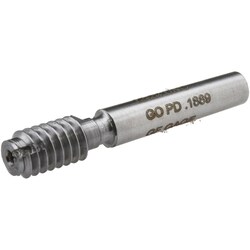 MSC&nbsp;Van Keuren Thread Plug Gage, #12-24, 2B and 3B, Single End, Go, 1 ea.