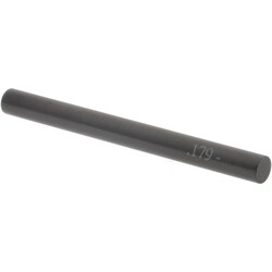 MSC&nbsp;SPI Swiss Precision Instruments Class ZZ Plug Gage, Black Oxide, 0.179 in. Diameter, -0.0002 in. Tolerance, 1 ea.