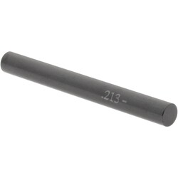 MSC&nbsp;SPI Class ZZ Minus Pin Gage, 0.213 in. Diameter, Black Oxide, 1 ea.