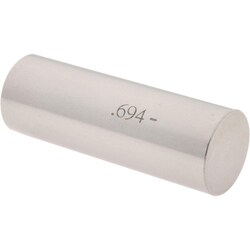 MSC&nbsp;SPI Class ZZ Minus Plug Gage, Steel, 0.6940 in. Diameter, 1 ea.
