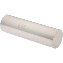 MSC&nbsp;SPI Class ZZ Plus Plug Gage, Steel, 0.6050 in. Diameter, 0.0002 in. Tolerance, 1 ea