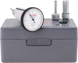 MSC&nbsp;SPI Vertical Dial Test Indicator, 0.008 in. Range, 0.0001 in. Graduation, 1 ea