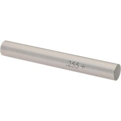 MSC&nbsp;SPI Class ZZ Plus Plug Gage, Steel, 0.2550 in. Diameter, 0.000200 in. Tolerance, 1 ea