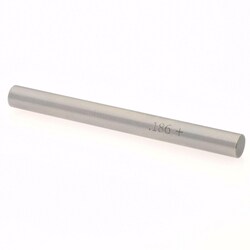 MSC&nbsp;SPI Class ZZ Plus Plug Gage, Steel, 0.1860 in. Diameter, 0.0002 in. Tolerance, 1 ea.