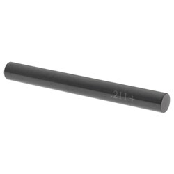 MSC&nbsp;SPI Class ZZ Plus Plug Gage, 0.2110 in. Diameter, Black Oxide, 1 ea.