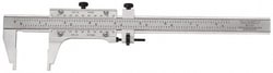 MSC&nbsp;Starrett Vernier Caliper, 72 in., 0.001 in. Graduation, Tool Steel, 1 ea.