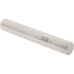 MSC&nbsp;SPI Class ZZ Minus Plug and Pin Gage, Steel, 0.3080 in. Diameter, 0.0002 in. Tolerance, 1 ea.