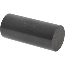 MSC&nbsp;SPI Plug Gage, Black Oxide, 0.8630 in. Diameter, 1 ea.