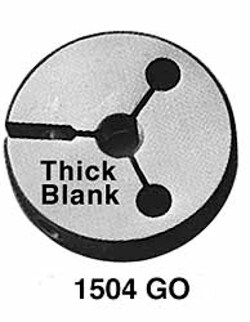 MSC&nbsp;Gf Gage Threaded Ring Gage, #8-36 Thread, Class 3A, Go, 1 ea