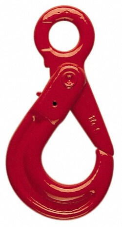 MSC&nbsp;Pewag Eye Hook, Grade 80 Alloy Steel, 12,000 lb, 1 ea
