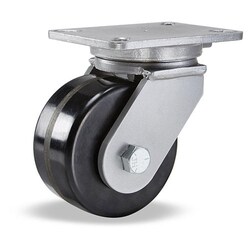 MSC&nbsp;Hamilton Champion Swivel Caster, 6 in. Diameter, 3000 lbs. Capacity, 1 ea.