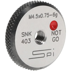 MSC&nbsp;SPI Threaded Ring Gage, M4.5 x 0.75, 6G, No Go, 1 ea