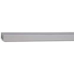 MSC&nbsp;80/20 Inc. Door Slide Track, 10 Series, Aluminum, 1219.2 mm, 1 ea.
