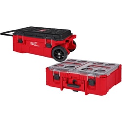 MSC&nbsp;Milwaukee Tool Packout Tool Box, Polymers, 75 Lb. Capacity, 1 ea.