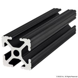 MSC&nbsp;80/20 Inc. T-Slot Extruded Aluminum Profile, 10 Series, 1 in. x 1 in., 72 in. Length, 1 ea.