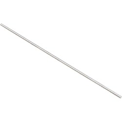 MSC&nbsp;Vermont Gage Pin Gage, Steel, Class ZZ, Minus, 0.86 mm, 2 in., 1 ea.