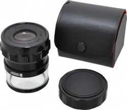 MSC&nbsp;SPI Optical Comparator, 10x Magnification, 1-3/8 in. Lens, Reticle 5, 1 ea.