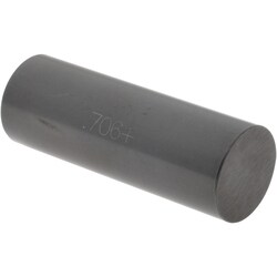 MSC&nbsp;SPI Class ZZ Plus Plug Gage, 0.7060 in. Diameter, Black Oxide, 1 ea.