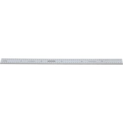 MSC&nbsp;General Steel Rule, Flexible, 6 in., Decimal and Metric, 1 ea