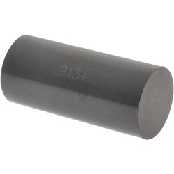 MSC&nbsp;SPI Class ZZ Plus Plug Gage, 0.9130 in. Diameter, Black Oxide, 1 ea.