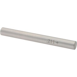 MSC&nbsp;SPI Class ZZ Plus Plug Gage, Steel, 0.2110 in. Diameter, 0.0002 in. Tolerance, 1 ea