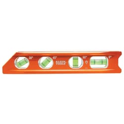 MSC&nbsp;Klein Tools Torpedo Level, Billet Aluminum, 8 in., Magnetic, 1 ea.