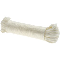 MSC&nbsp;Value Collection Nylon Solid Braid Rope, 1/8 in. Diameter, 100 ft., 1 ea.