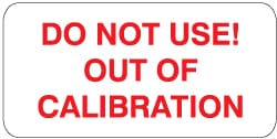 MSC&nbsp;DO NOT USE CALIB LABELS