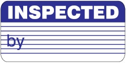 MSC&nbsp;EACH USE INSPECTED LBLS