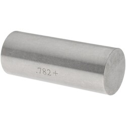 MSC&nbsp;SPI Swiss Precision Instruments Plug Gage, 0.782 in. Diameter, 0.0002 in. Tolerance, Steel, 1 ea.