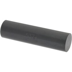 MSC&nbsp;SPI Class ZZ Plus Plug Gage, Hardened Drill Rod, 0.5370 in. Diameter, 0.0002 in. Tolerance, 1 ea