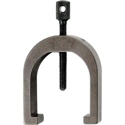 MSC&nbsp;Starrett V-Block Clamp, Hardened Steel, 25.4 mm Capacity, 1 ea