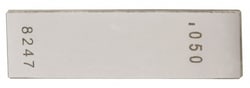 MSC&nbsp;Value Collection Square Steel Gage Block, 0.115 in., Grade 0, 1 ea.