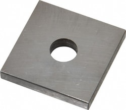 MSC&nbsp;Value Collection Square Gage Block, Steel, 0.138 in., Grade 0, 1 ea
