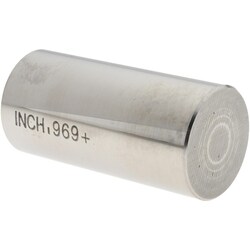 MSC&nbsp;SPI Class ZZ Plus Plug Gage, Steel, 0.9690 in. Diameter, 1 ea.