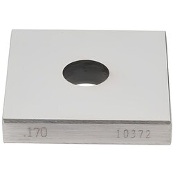 MSC&nbsp;Value Collection Gage Block, Square Steel, Grade 0, 0.17 in., 1 ea.