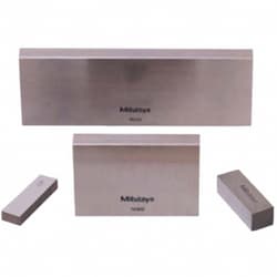 MSC&nbsp;Mitutoyo Rectangular Gage Block, Steel, 3 mm, Grade 0, 1 ea