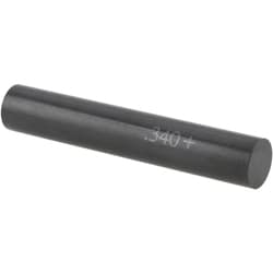 MSC&nbsp;SPI Class ZZ Plus Plug Gage, 0.3400 in. Diameter, Black Oxide, 1 ea.