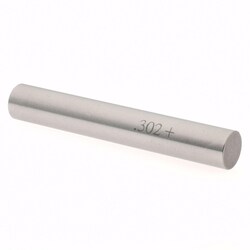 MSC&nbsp;SPI Class ZZ Plus Plug Gage, Steel, 0.3020 in. Diameter, 1 ea.